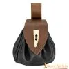 The Adventurer’s Leather Belt Pouch With Real Horn Toggle
