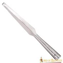 Medieval Blunt Spear Head Forged From Carbon Steel