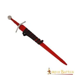 Medieval Type XVI Oakeshott Typology Sword With Leather Scabbard