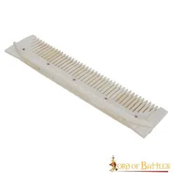 Medieval Authentic Bone Comb Handcrafted Genuine Bone Accessory