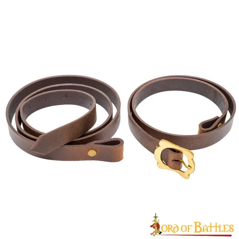 Roman Sword Hanging Genuine Leather Belt - Image 4