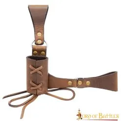 Authentic Medieval Genuine Leather Sword Frog