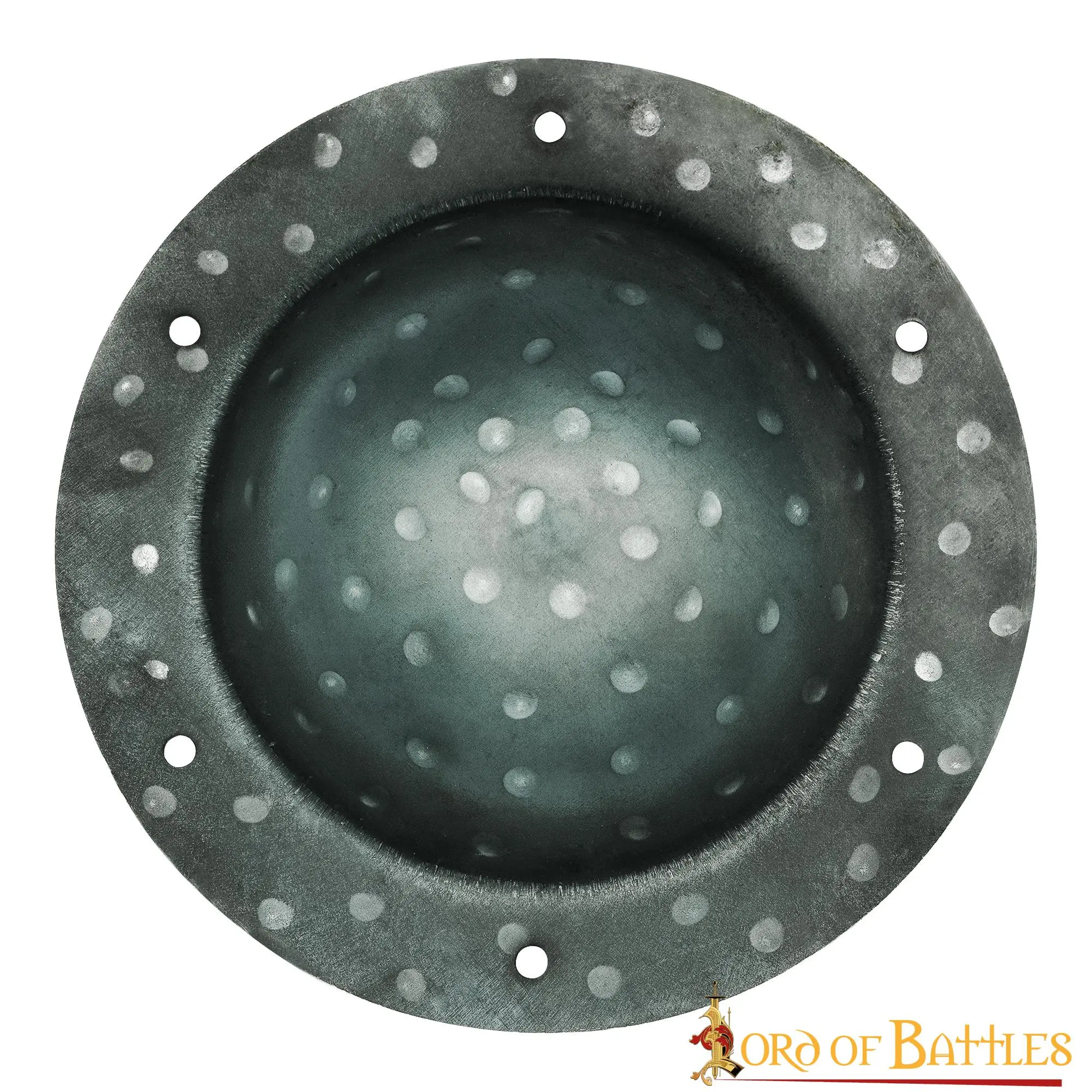 Rustic Functional Steel Umbo For Viking Or Celtic Shields