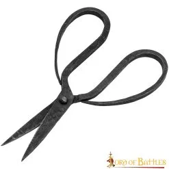 Antique Iron Hand Forged Scissors Fully Functional Medieval Accessory