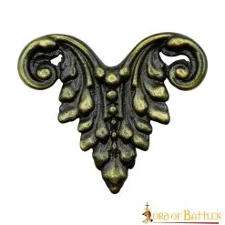 Antique Brass Royal Leather Mount Fully Functional Accessory