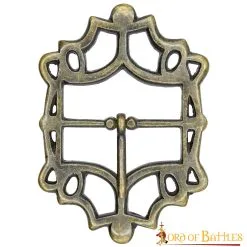 Antique Brass Large Pirate Belt Buckle