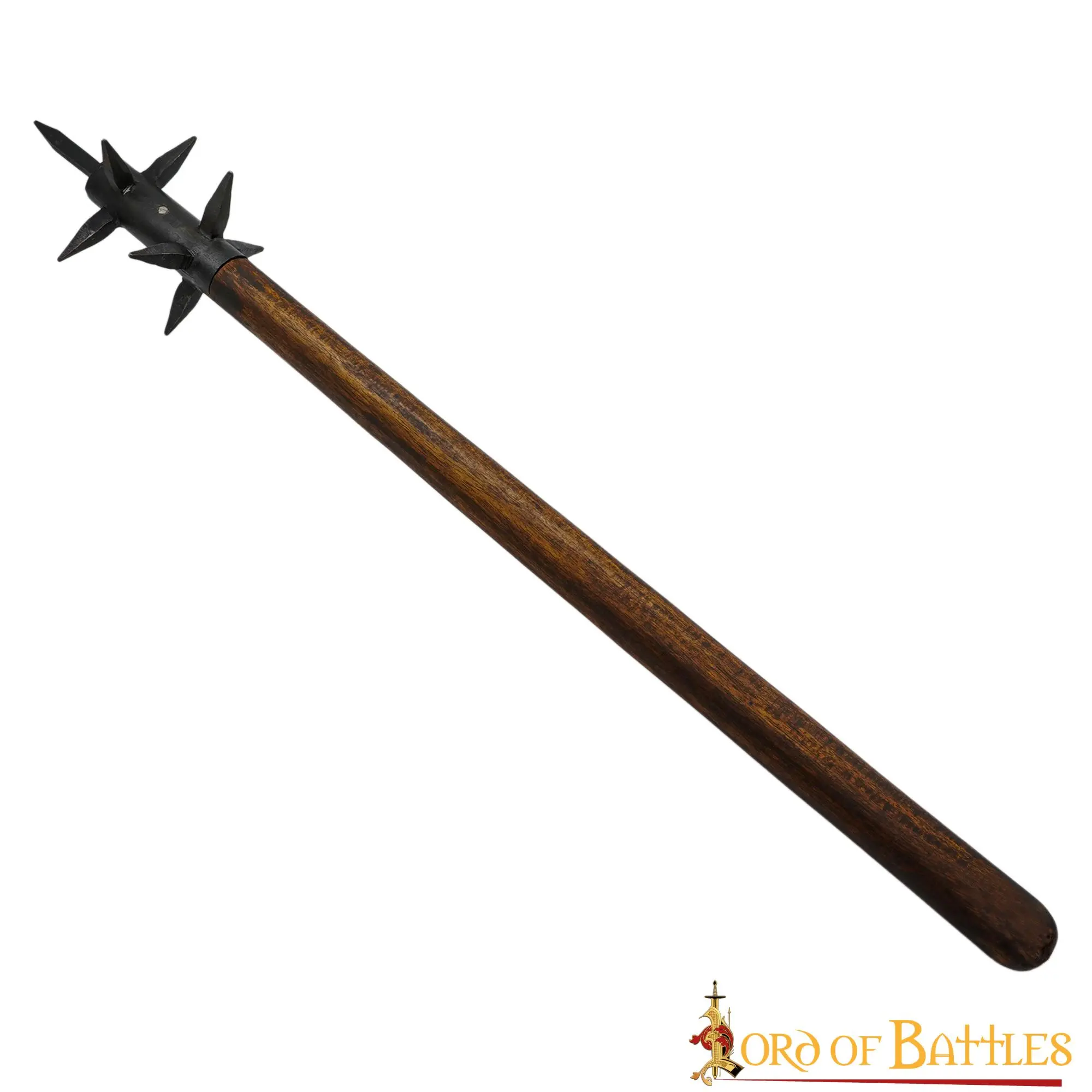 Rugged Medieval Spiked Mace Club For Historical Reeanctments