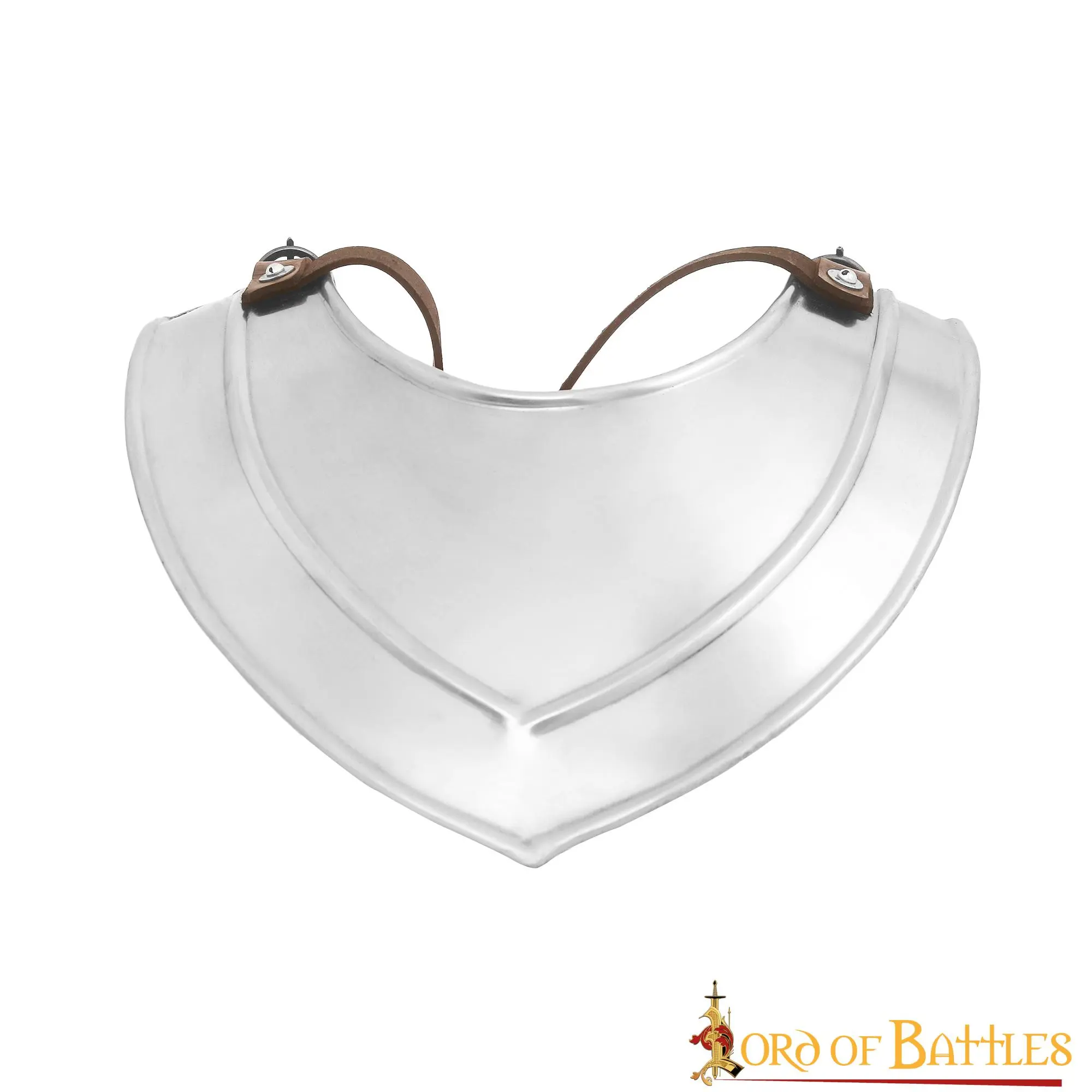 Medieval Simple Gorget 18 Gauge - Image 2