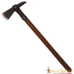 Pirate Boarding Axe With Hand Forged Carbon Steel Head
