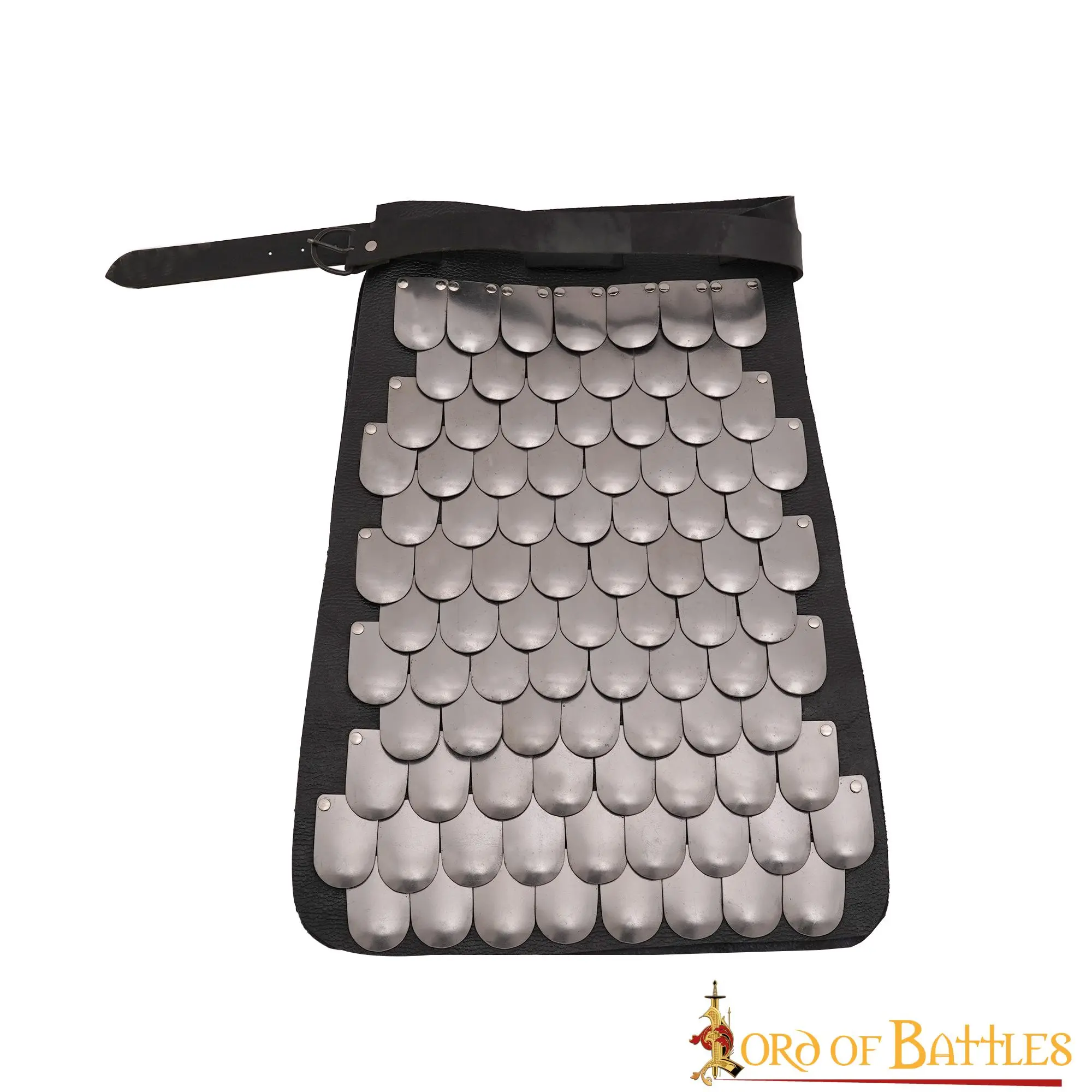 Viking Warrior Scale Skirt Genuine Leather And 20 Gauge Steel Scales - Image 2