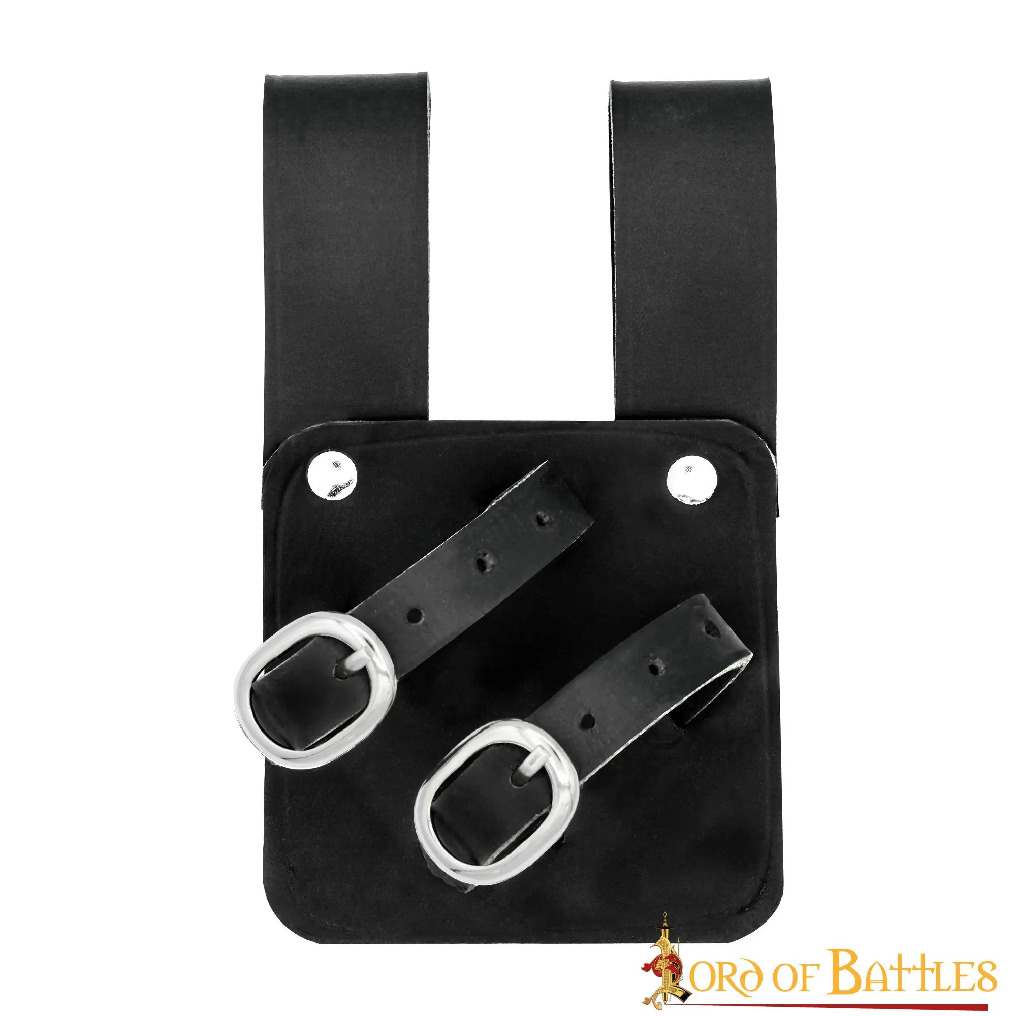 Medieval Authentic Leather Sword And Axe Frog