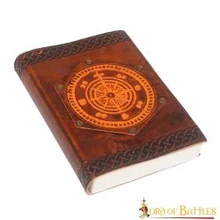 Fleur De Lis Navigation Compass Journal Handcrafted Genuine Leather Diary Notes