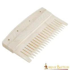 Medieval Authentic Bone Comb Handcrafted Genuine Bone Accessory