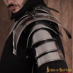 Light Medieval Fantasy Knightly Pauldrons 18 Gauge