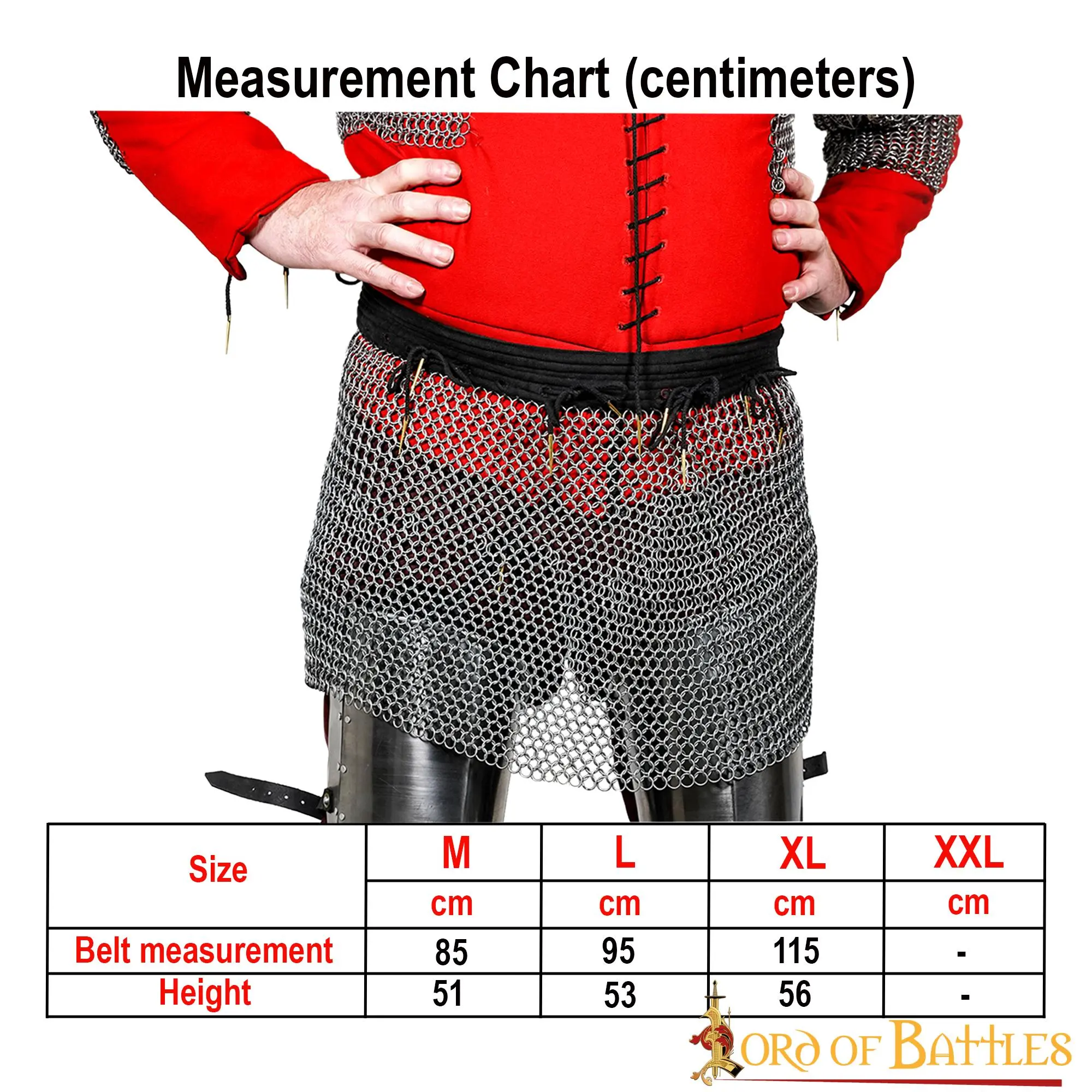 Round Ring Chainmail Skirt, Butted, ID 9 Mm, Spring Steel - Image 2