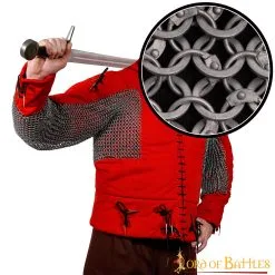 Medieval Chainmail Voiders Dome Riveted Aluminium Rings