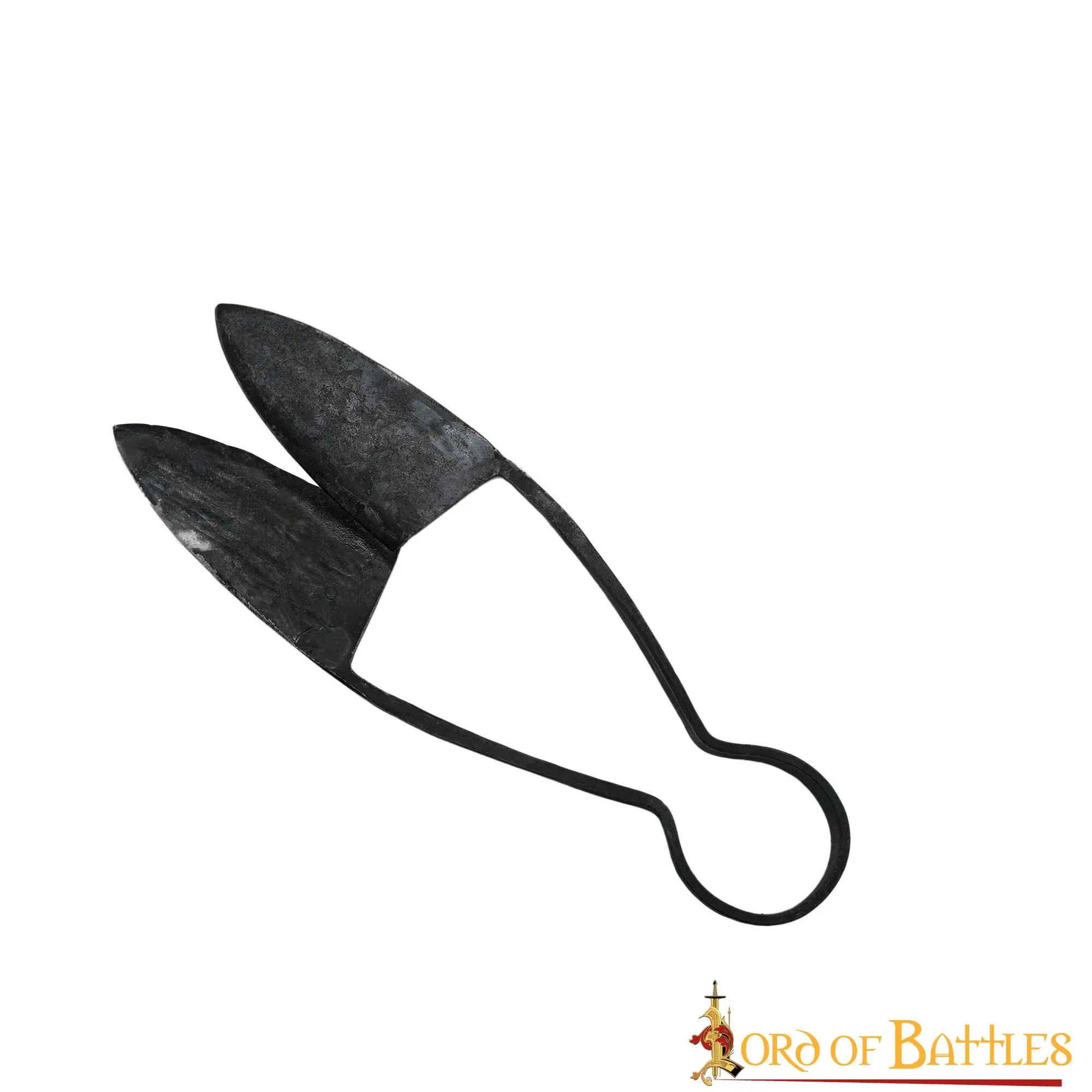 Early Medieval Hand Forged Iron Scissors Fully Functional Accessory - Image 2
