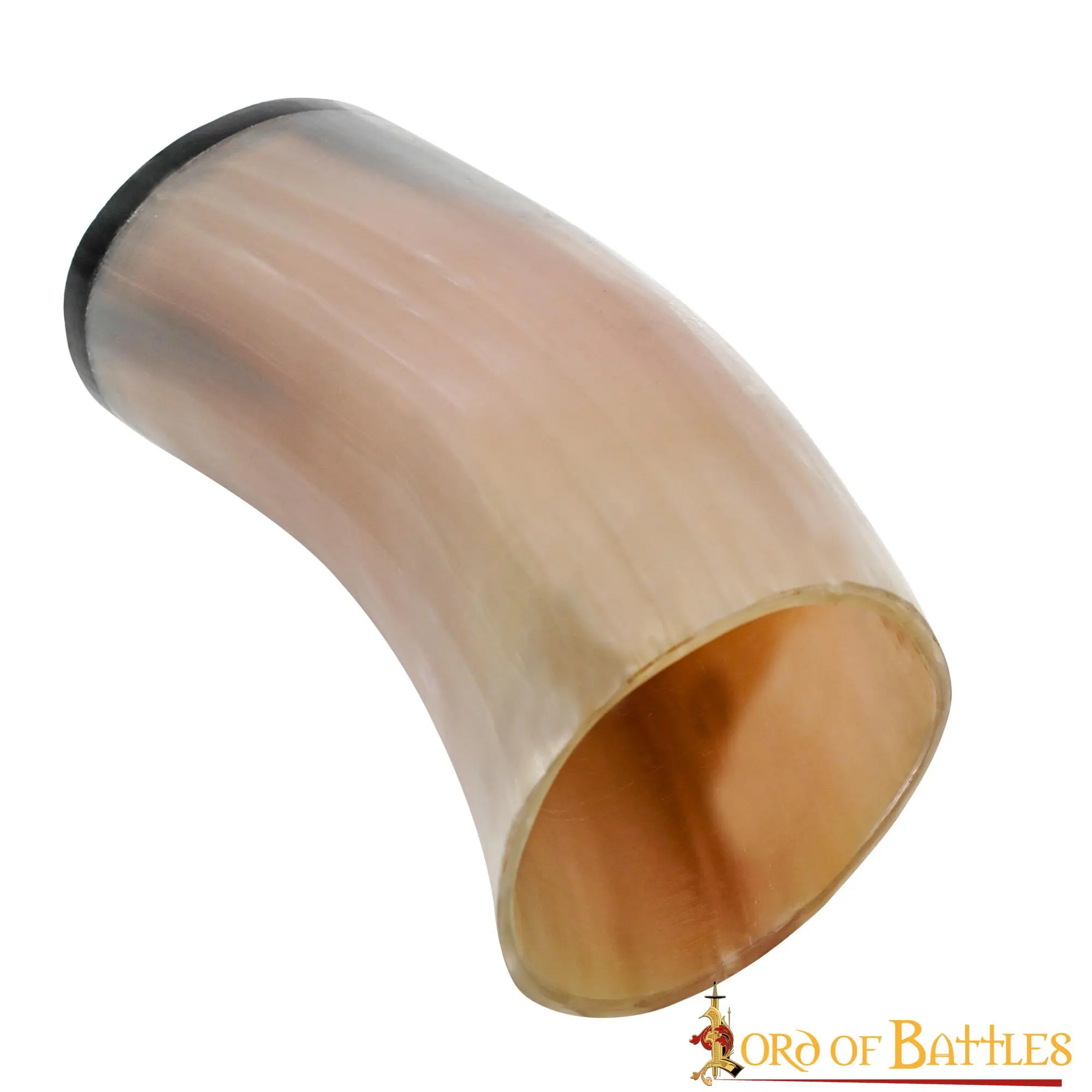 Medieval Viking Horn Tumbler Beer Mug Handcrafted Genuine Ox Horn - Image 2