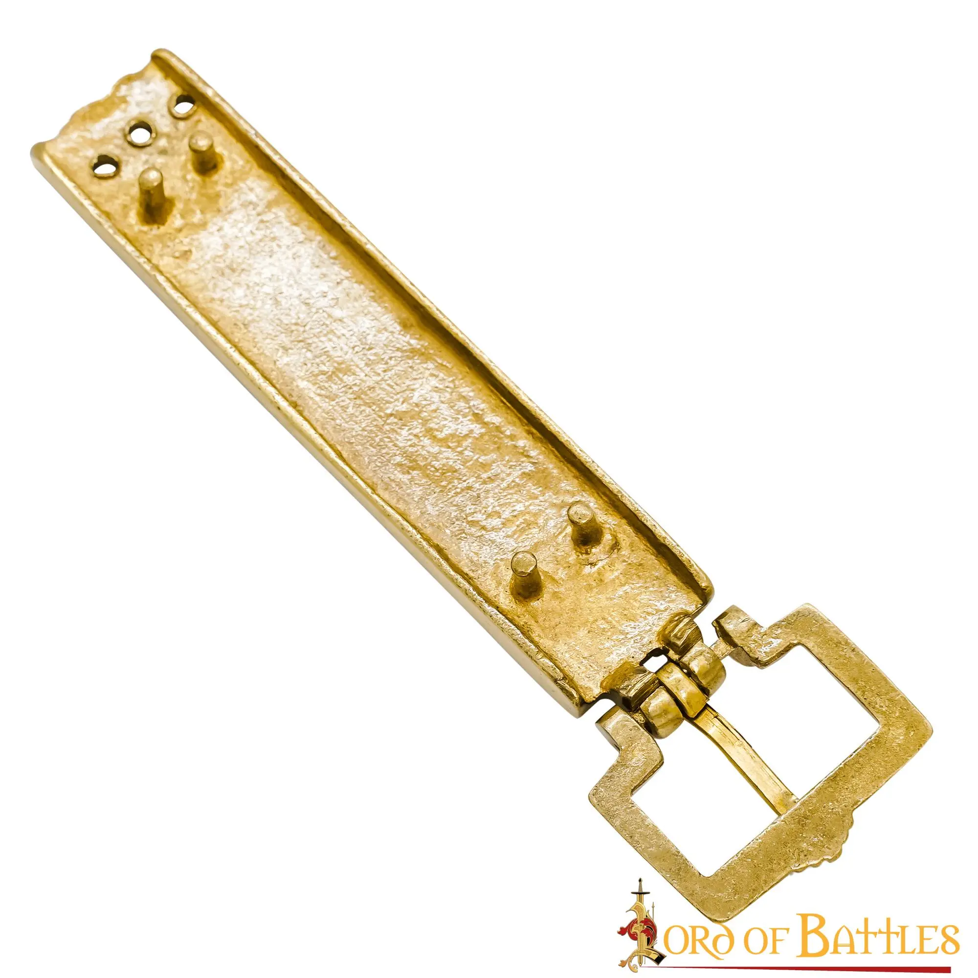 Ornate Viking Pure Solid Brass Belt Buckle Functional Accessory - Image 2