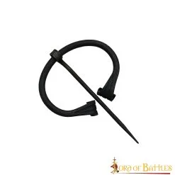 Medieval Fibula Cloak Clasp With Rolled Ends
