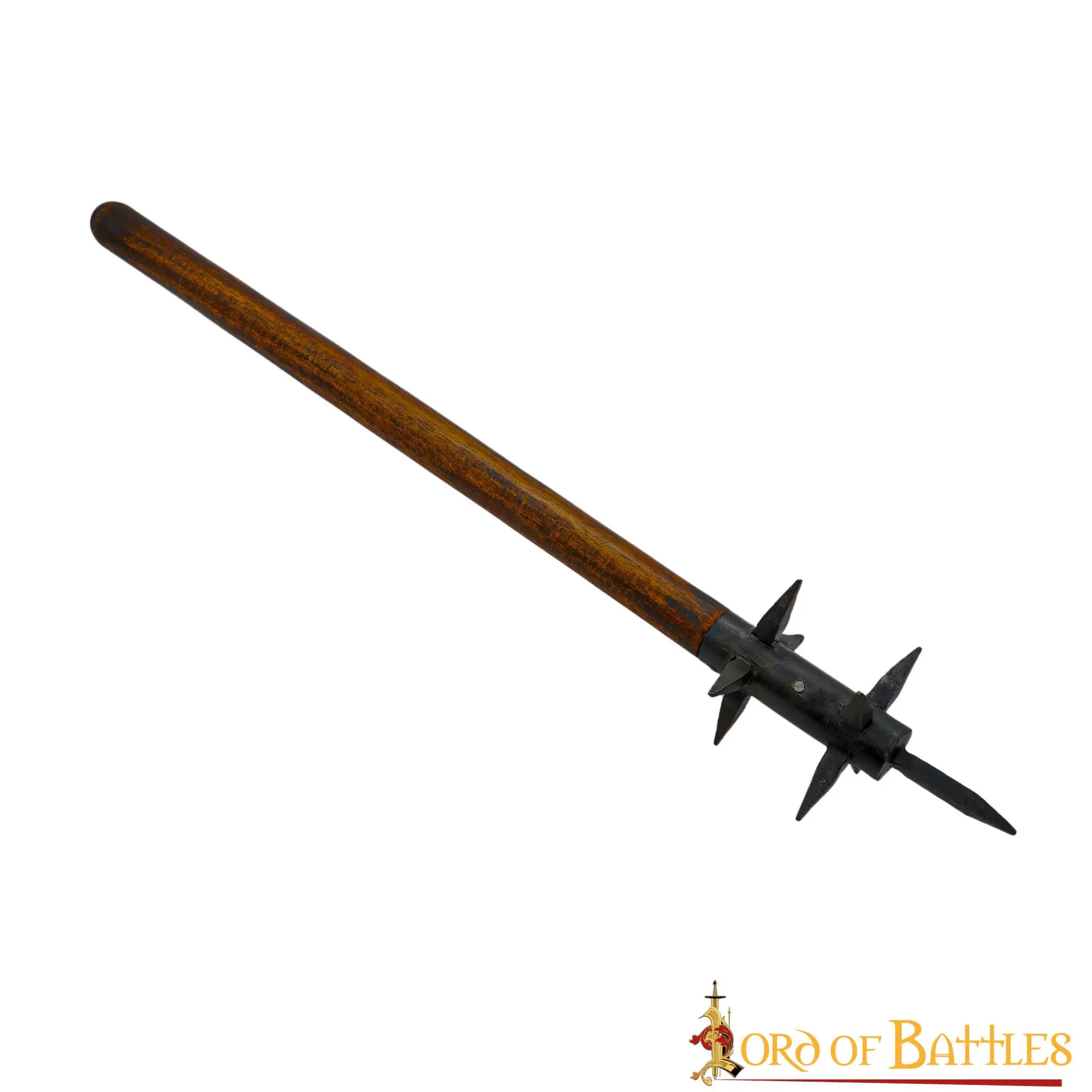 Rugged Medieval Spiked Mace Club For Historical Reeanctments - Image 2