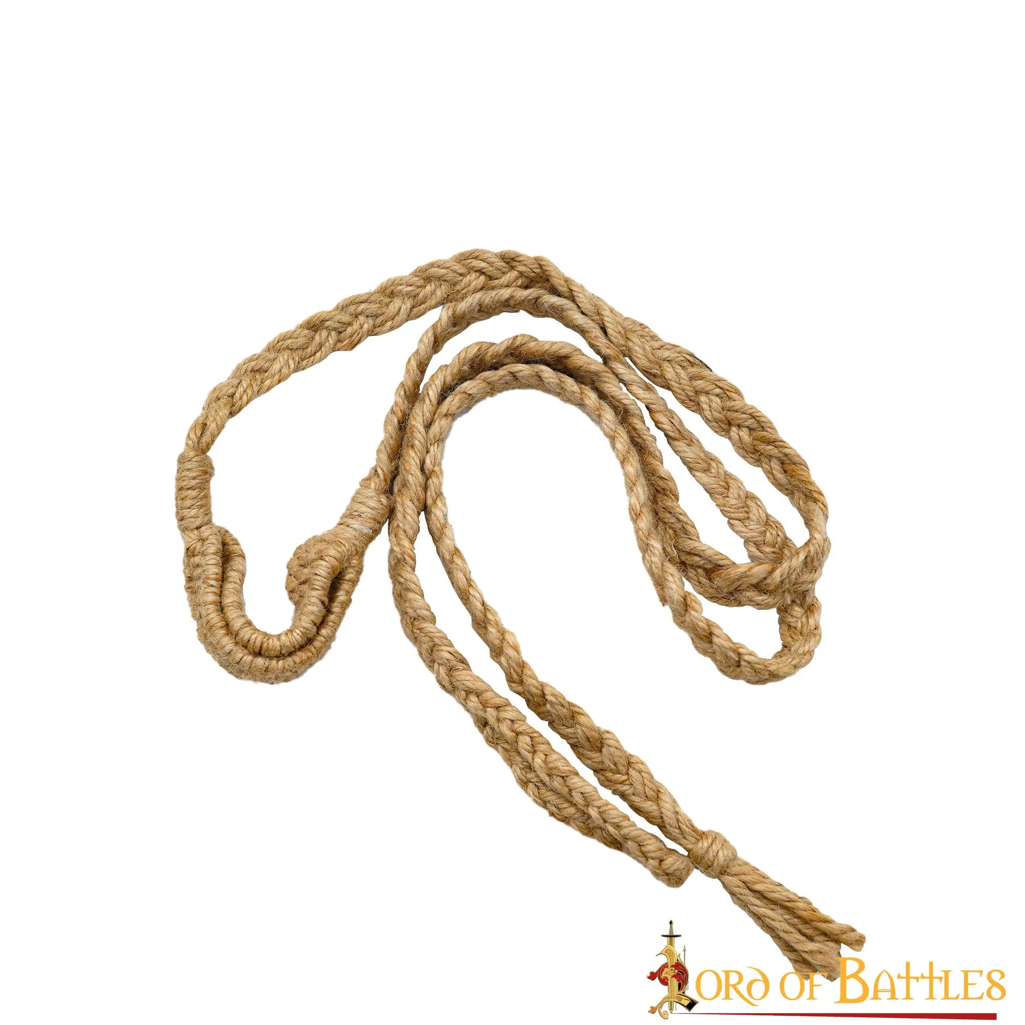 Historic Balearic Roman Greek Sling Handcrafted Braided Jute Cords - Image 2