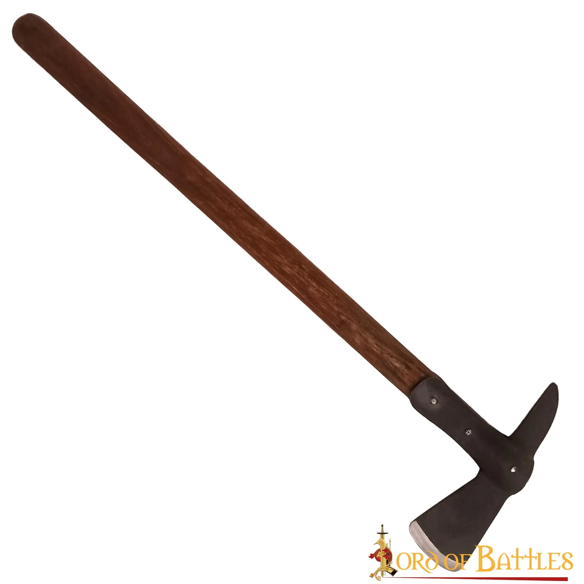 Pirate Boarding Axe With Hand Forged Carbon Steel Head - Image 2