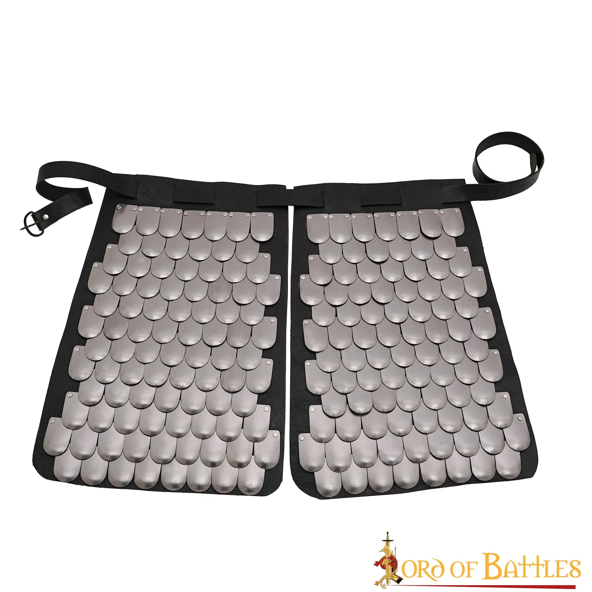 Viking Warrior Scale Skirt Genuine Leather And 20 Gauge Steel Scales - Image 4