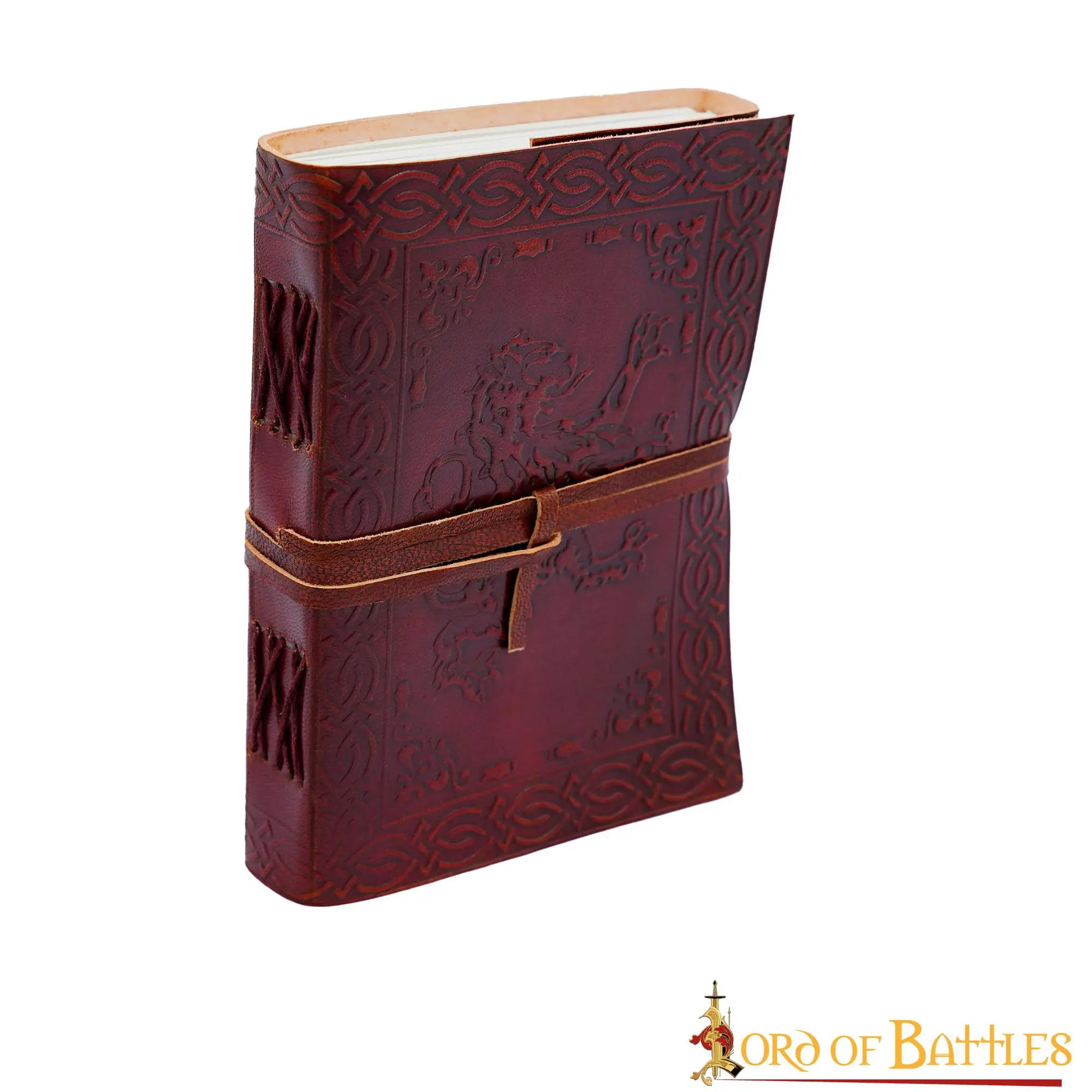 Lion Rampant Heraldic Journal Handcrafted Genuine Leather Diary Notes - Image 2