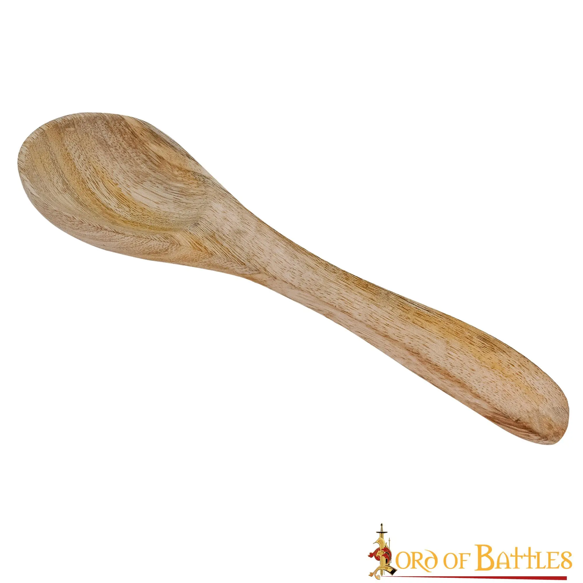 Medieval Functional Wooden Spoon Handmade From Genuine Wood - Image 2