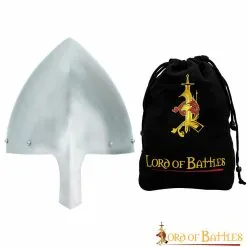 11th Century Olmutz Nasal Helmet With Leather Liner