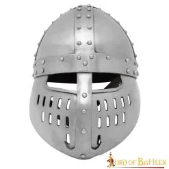 12th To 13th Century Norman Knight Spangenhelm Helmet 16 Gauge