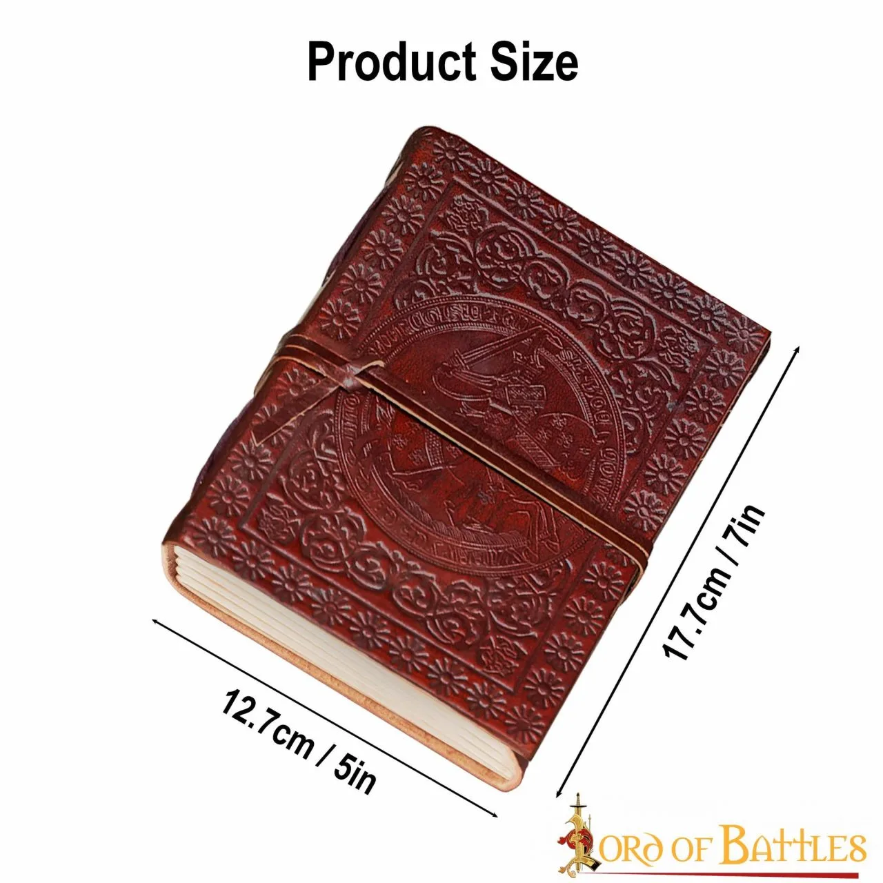 Fantasy Embossed Journal Handcrafted Genuine Leather Diary Notes - Image 3