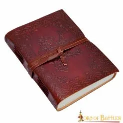 Lion Rampant Heraldic Journal Handcrafted Genuine Leather Diary Notes