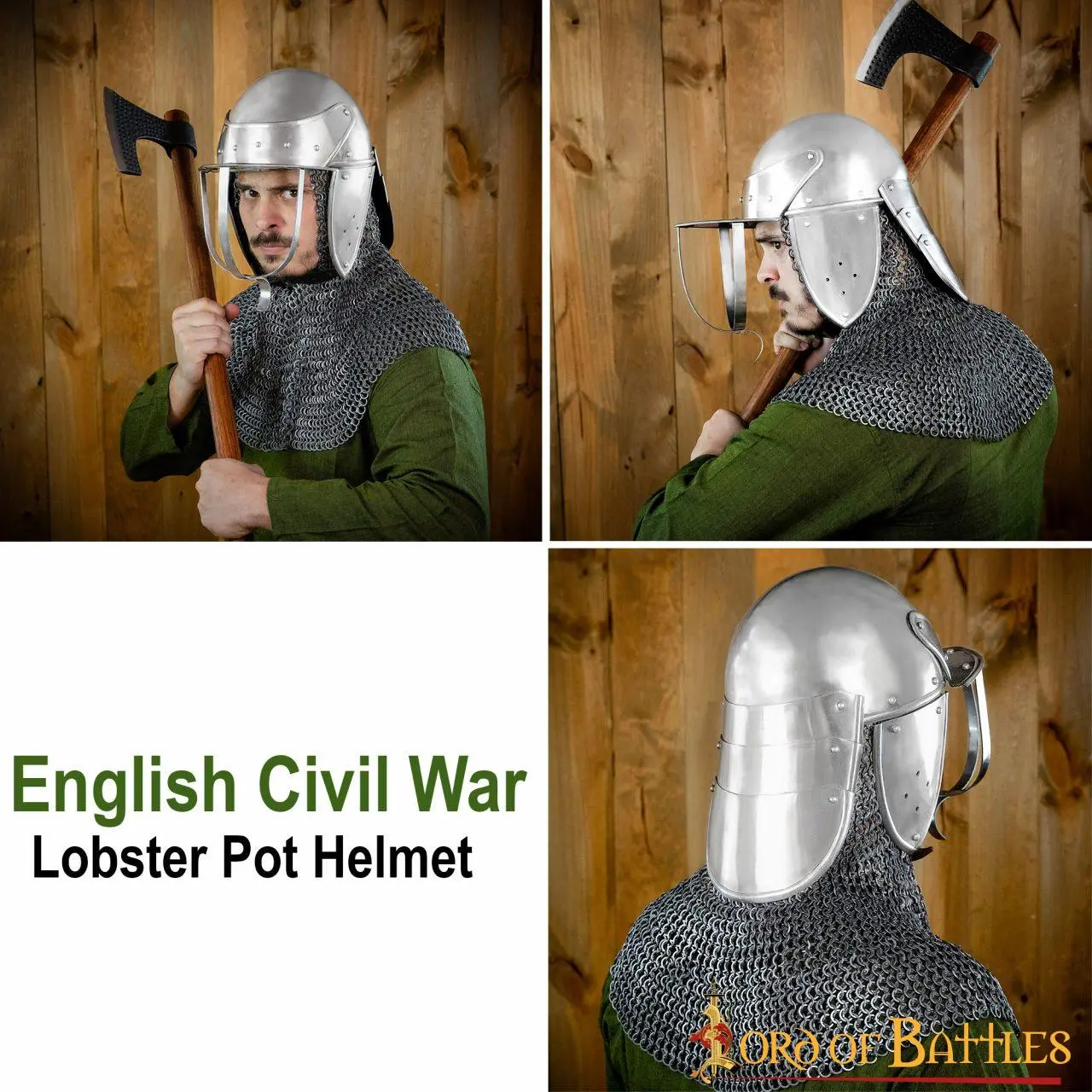English Civil War Lobster Pot Helmet 17th Century - Image 5