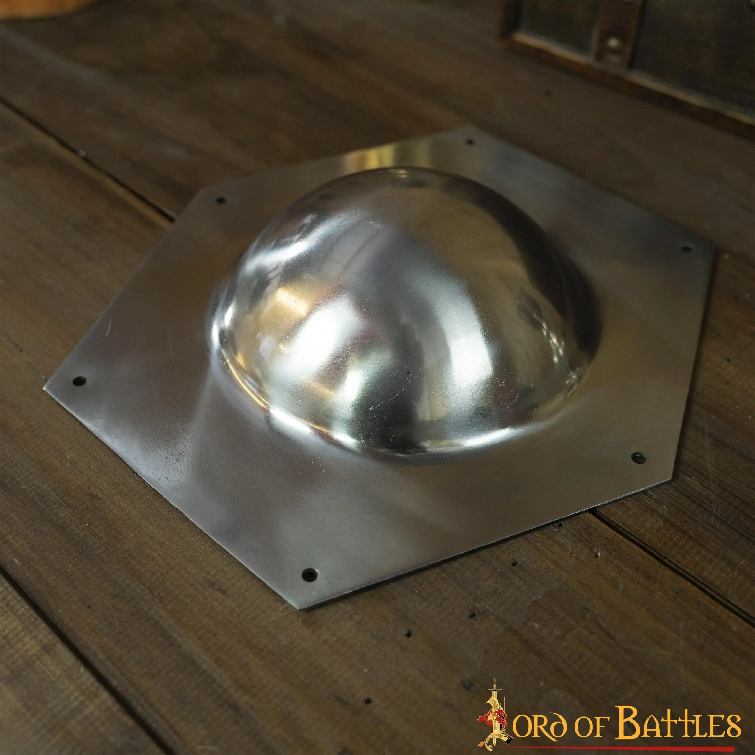 Roman Shield Boss For Rectangular Scutum Handmade Steel Umbo - Image 5