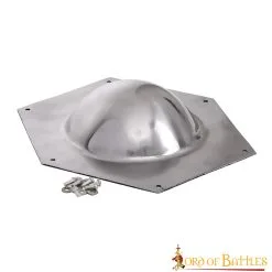 Roman Shield Boss For Rectangular Scutum Handmade Steel Umbo