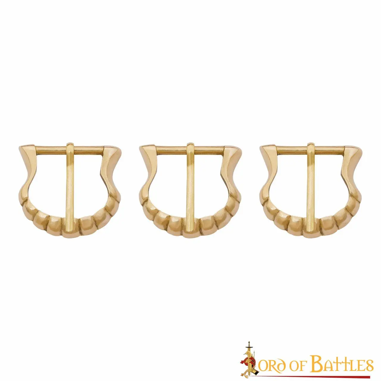 Medieval Solid Brass Buckle - Image 2