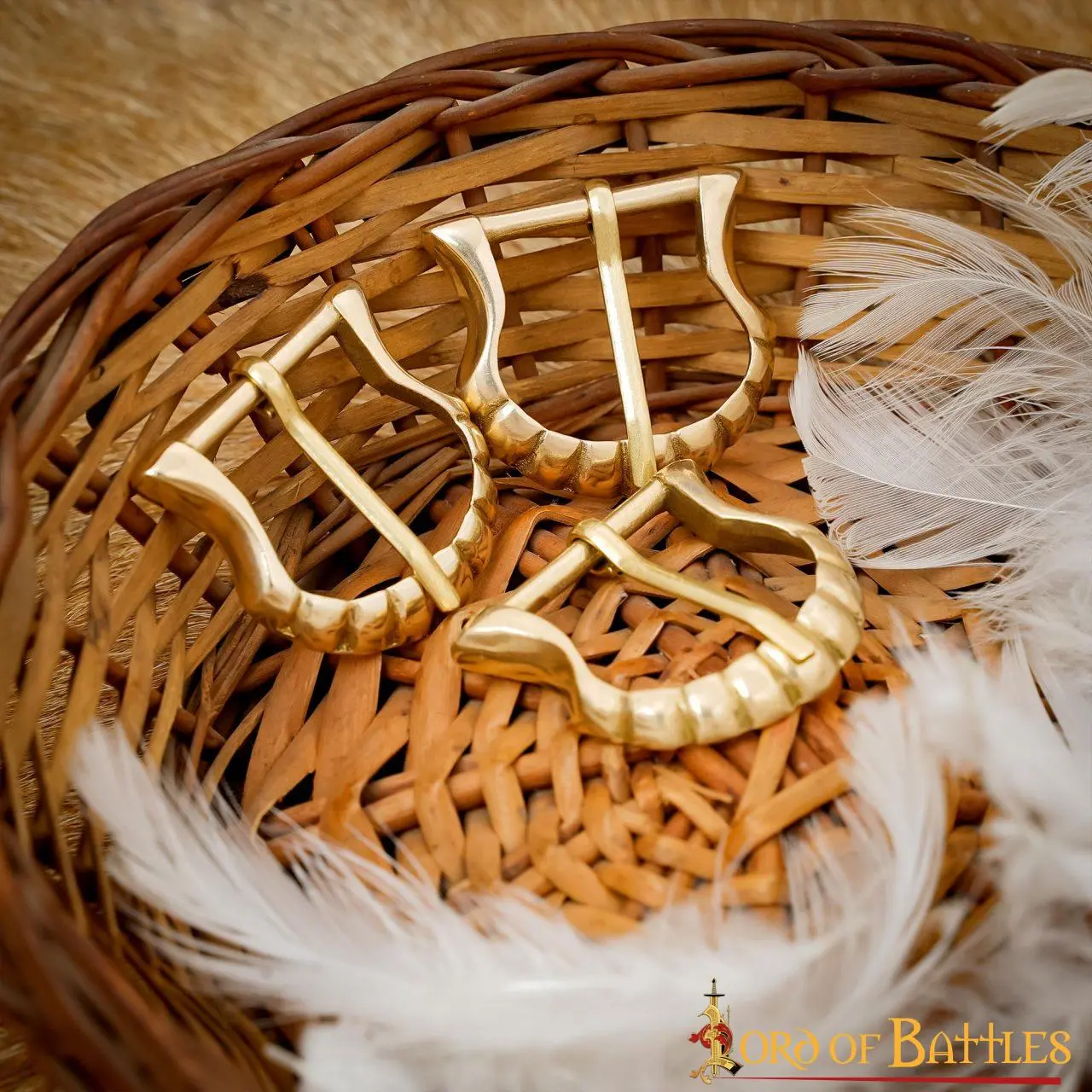 Medieval Solid Brass Buckle - Image 6