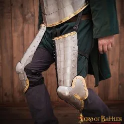 17th Century Winged Hussars’ Leg Armor 16 Gauge