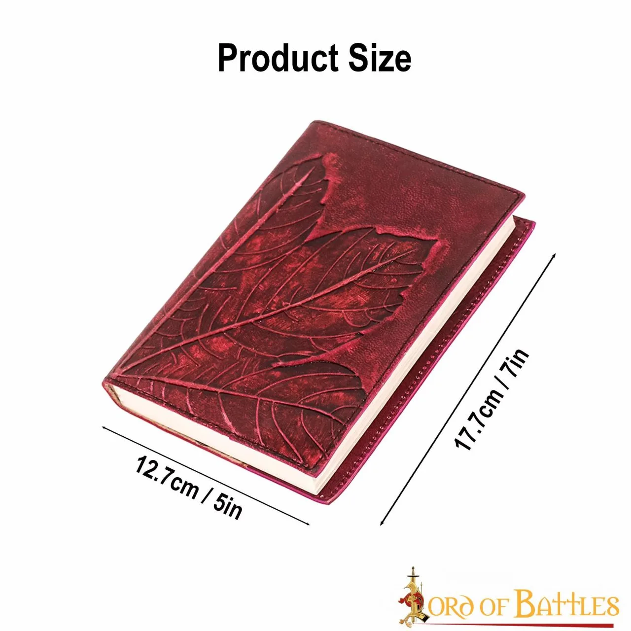 Fantasy Leather Journal Handcrafted Form Genuine Leather Diary Notes - Image 3