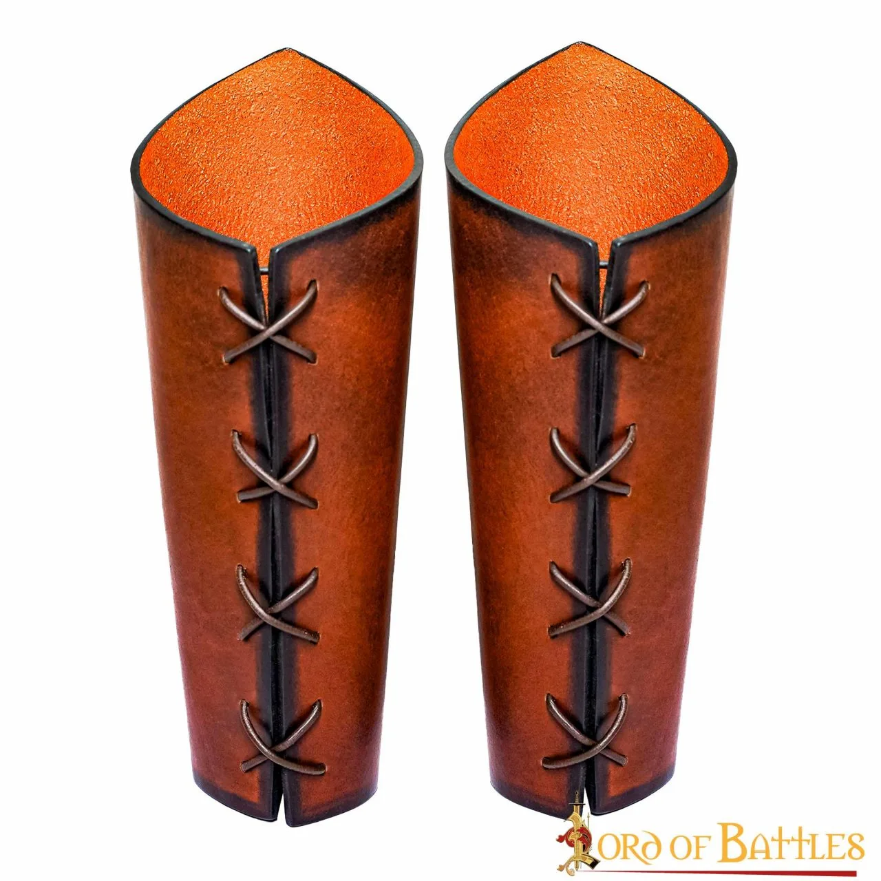 Genuine Leather Large Bracers For The Men Of Middle Earth - Image 3