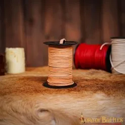 50meters Natural Leather String Cord Spool Roll