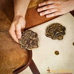 Gorgon Medusa Antique Brass Decoration