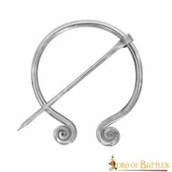 Medieval Stainless Steel Penannular Brooch Cloak Fibula