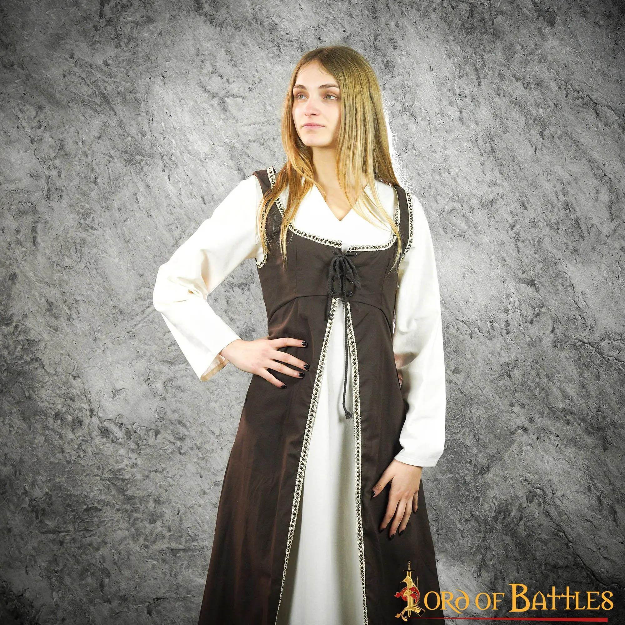 Medieval Cotton Brial Bodice