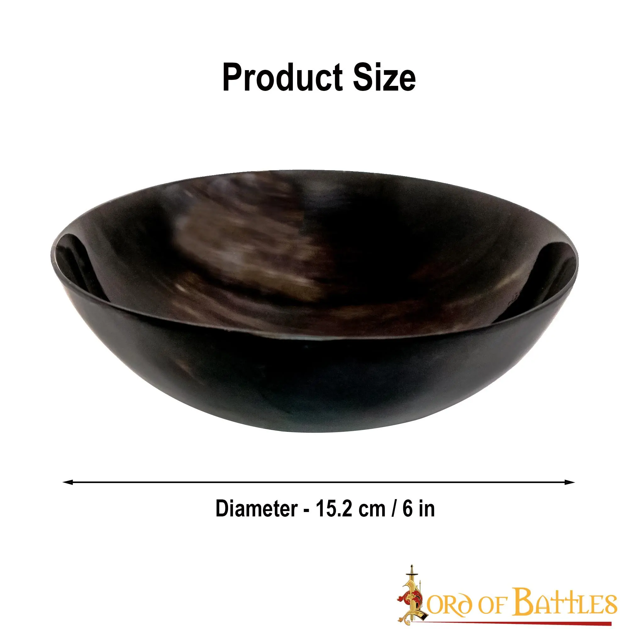 Viking Feast Genuine Horn Bowl Handcrafted Genuine Horn Accessory - Image 3