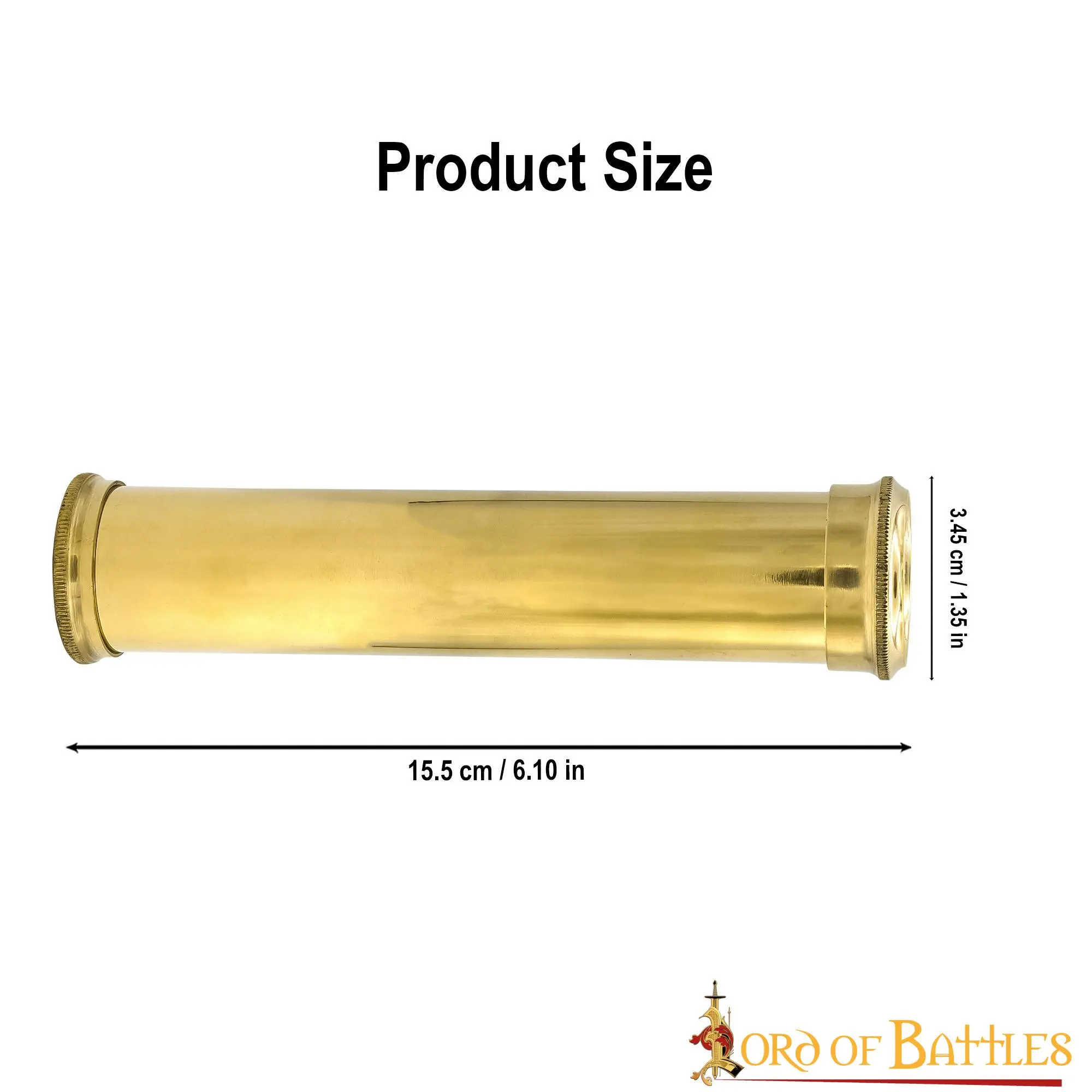 Pure Brass Kaleidoscope Handmade Functional Gift Accessory - Image 3