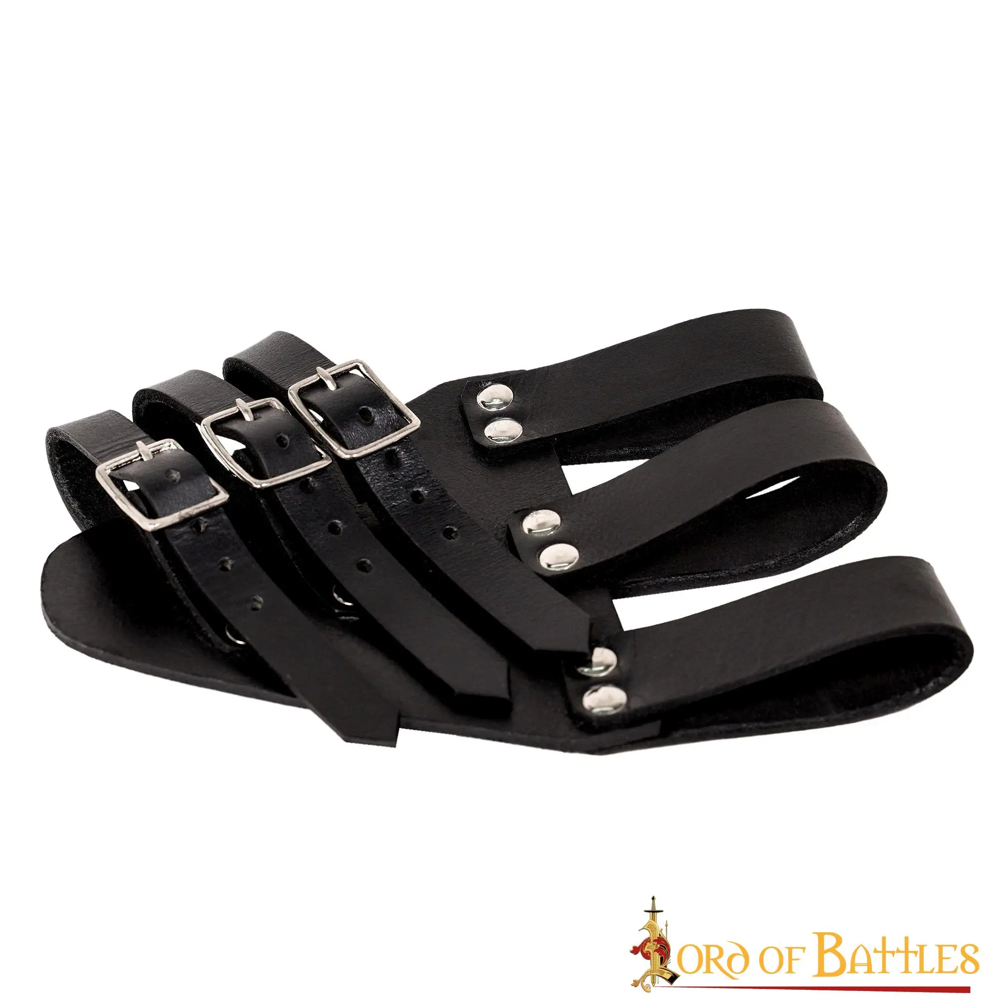 Tri Buckle Angled Sword Frog Genuine Leathercraft - Image 6