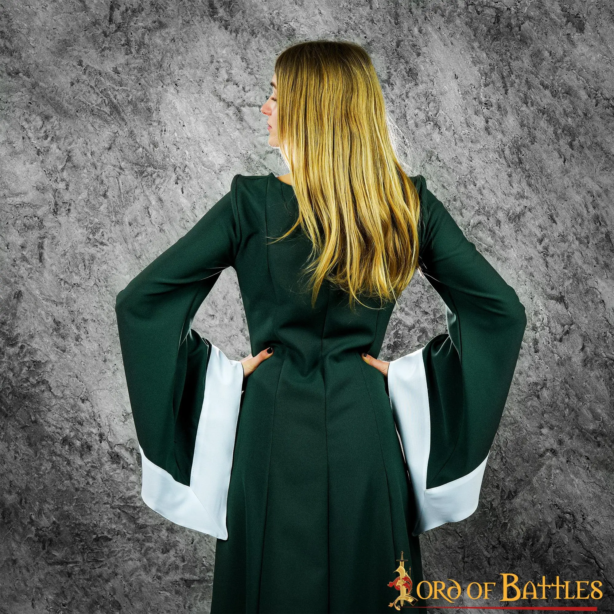 Zaida Woman Medieval Dress - Image 4